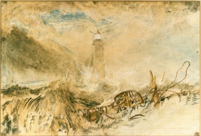 Eddystone Lighthouse off Plymouth by Joseph Mallord William Turner