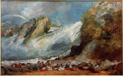 Fall of the Rhine at Schaffhausen by Joseph Mallord William Turner