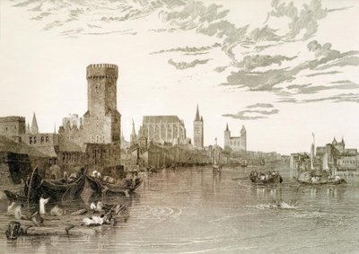 Cologne Seen from the River by Joseph Mallord William Turner
