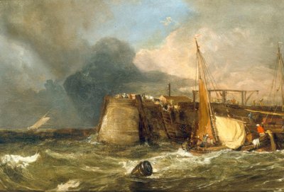 Old Margate Pier by Joseph Mallord William Turner