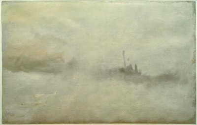 Ship in a Storm(?) by Joseph Mallord William Turner