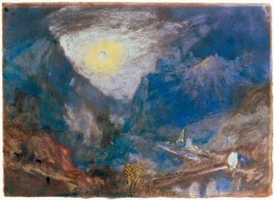 Sisteron, France by Joseph Mallord William Turner