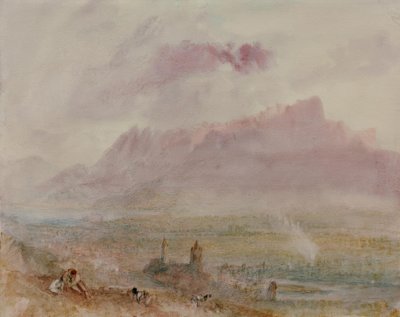 The Town and Lake of Thun by Joseph Mallord William Turner