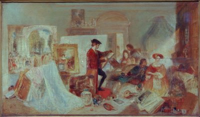 Watteau Study by Fresnoy’s Rules by Joseph Mallord William Turner