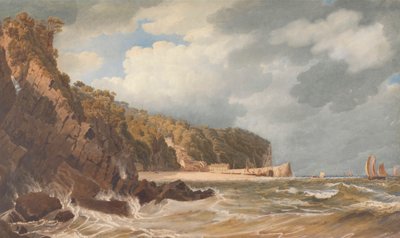 Clovelly, North Devon by William Turner of Oxford