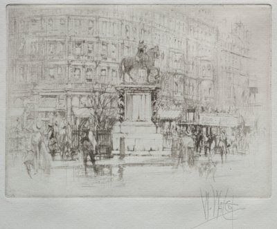 Charing Cross: The Statue of Charles I by William Walcot