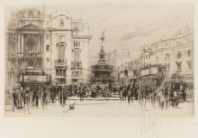 London Set: Piccadilly Circus by William Walcot