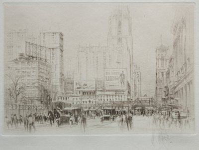 New York City: 42nd Street by William Walcot