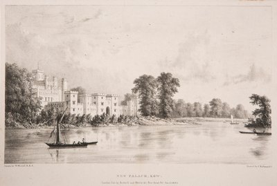 New Palace, Kew by William Westall
