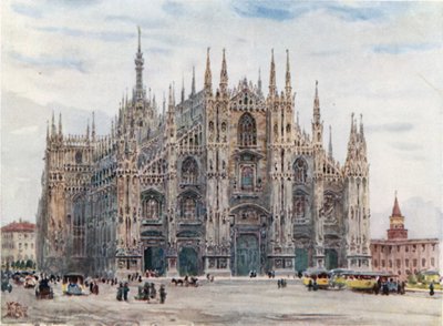 Milan. The Cathedral by William Wiehe Collins