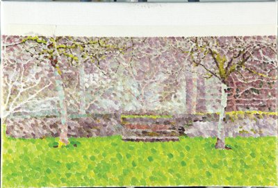 Orchard in Winter, 2014 by William Wilkins