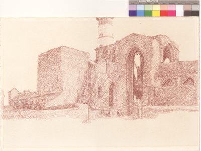 St Mathieu, Abbey and Lighthouse by William Wilkins