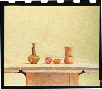 Still Life with Blood Orange by William Wilkins