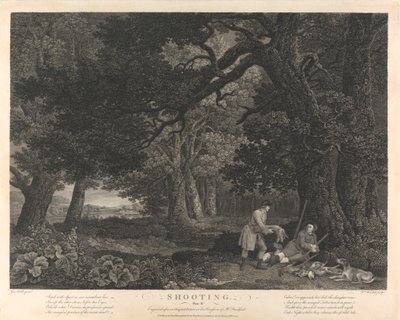 Shooting, Plate IV by William Woollett