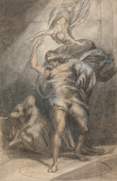 Prospero Summoning Ariel by William Young Ottley