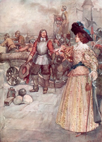 Mademoiselle De Montpensier Firing the Cannon by William after Rainey