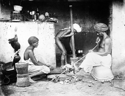 An Indian Kitchen by Willoughby Wallace Hooper