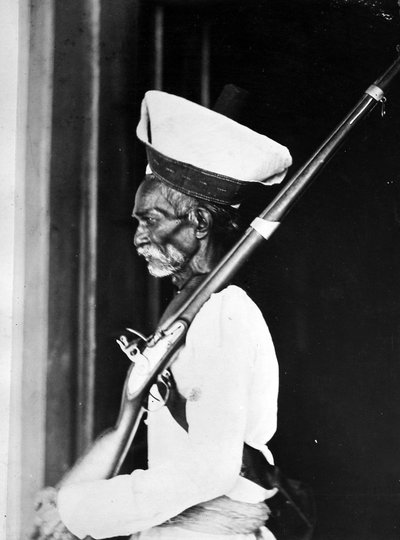 Indian Sepoy by Willoughby Wallace Hooper