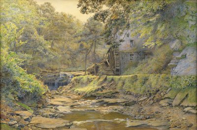 A Yorkshire Mill, 1886 by Wilmot Pilsbury