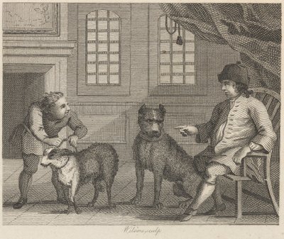 The Cur and the Mastiff by Wilson