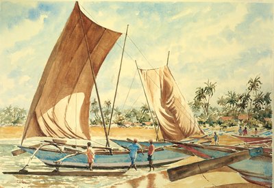 752 Getting ready to go fishing by Wilson Clive
