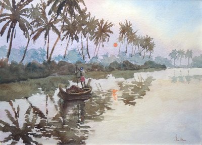 Mankotta Sunrise by Wilson Clive
