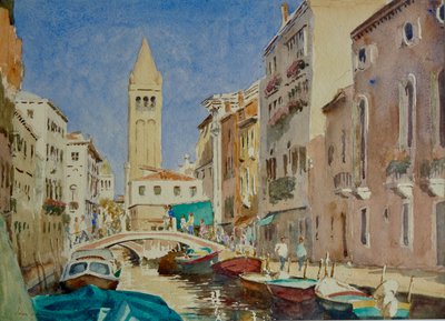 Ponte dei Pugni, afternoon sun by Wilson Clive