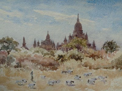897 Thein Ma Zi from Penathagu, Bagan by Wilson Clive