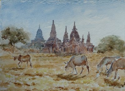 900 From Laymyethna, Bagan by Wilson Clive