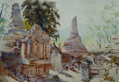 905 Shwe Indein Paya by Wilson Clive