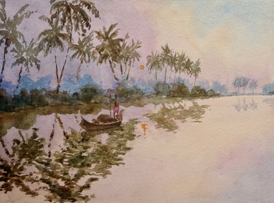 Mankotta sunrise by Wilson Clive