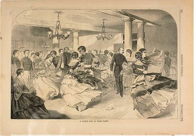 A Cadet Hop at West Point by Winslow Homer