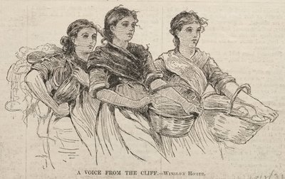 A Voice from the Cliff by Winslow Homer