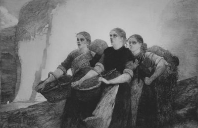 A Voice from the Cliffs by Winslow Homer