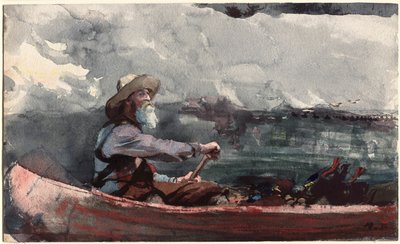 Adirondacks Guide by Winslow Homer