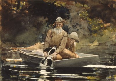 After the Hunt by Winslow Homer