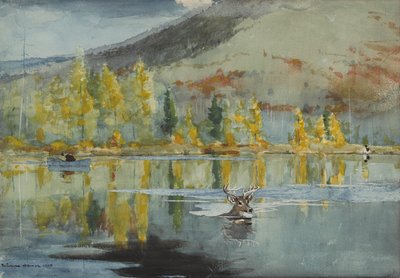 An October Day by Winslow Homer