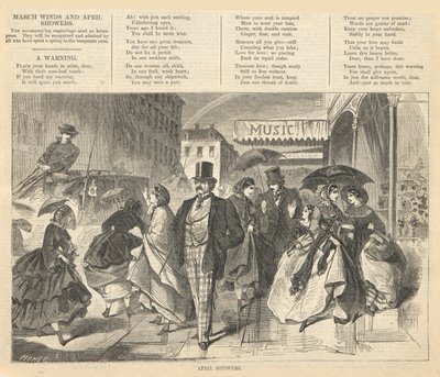 April Showers, from Harper by Winslow Homer