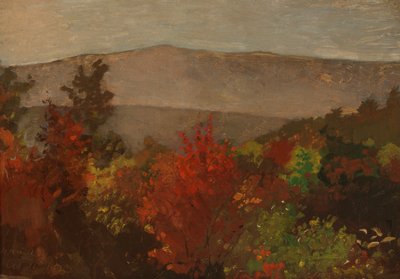 Autumn Treetops by Winslow Homer