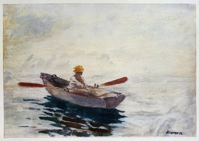 Boy in a Boat by Winslow Homer