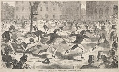 Class Day, at Harvard University, Cambridge, Massachusetts by Winslow Homer