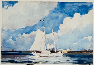 Fishing Schooner, Nassau by Winslow Homer