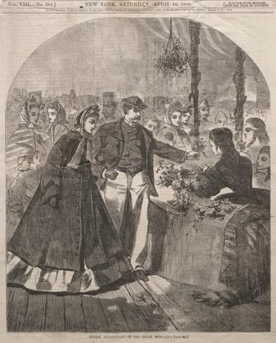 Floral Department of the Great Fair by Winslow Homer