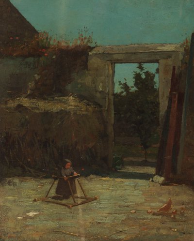 French Farmyard by Winslow Homer