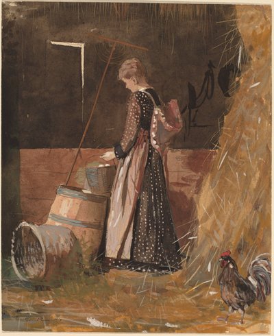 Fresh Eggs, 1874 by Winslow Homer