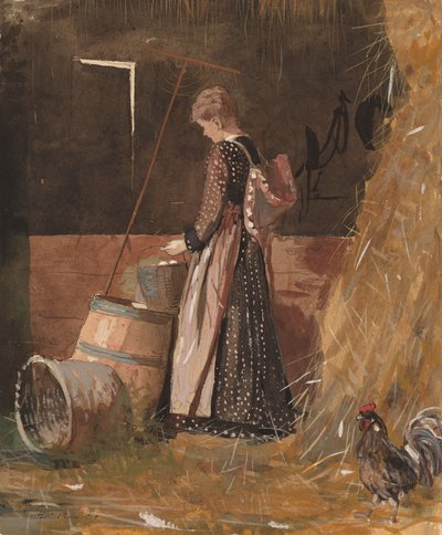 Fresh Eggs, 1874 by Winslow Homer
