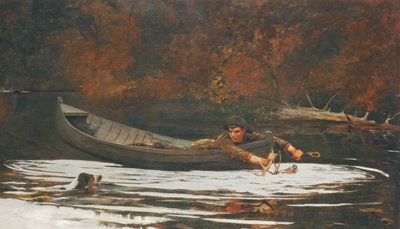 Hound and Hunter by Winslow Homer