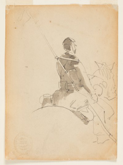 Lancer on Horseback by Winslow Homer