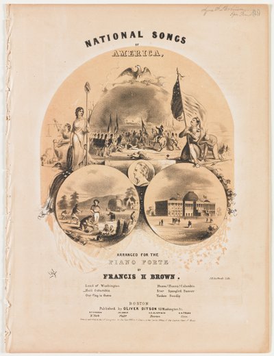 National Songs of America by Winslow Homer