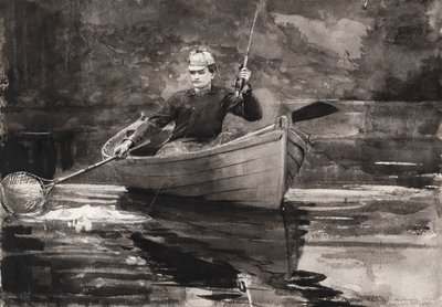 Netting the Fish by Winslow Homer